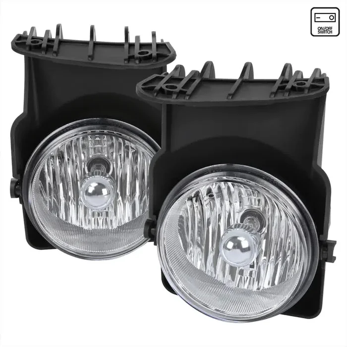 Spec-D OEM Fog Lights GMC Sierra (2003-2006) Chrome Housing – Clear or Smoke Lens