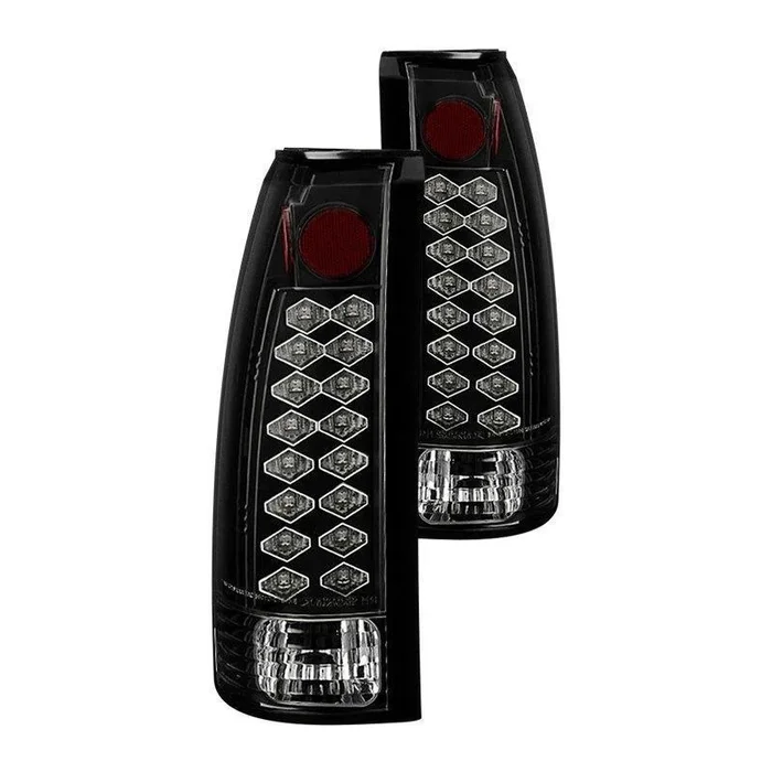 Spyder LED Tail Lights Chevy Tahoe (1994-1999) Black / Black Smoke / Chrome / Red Clear / Red Smoke