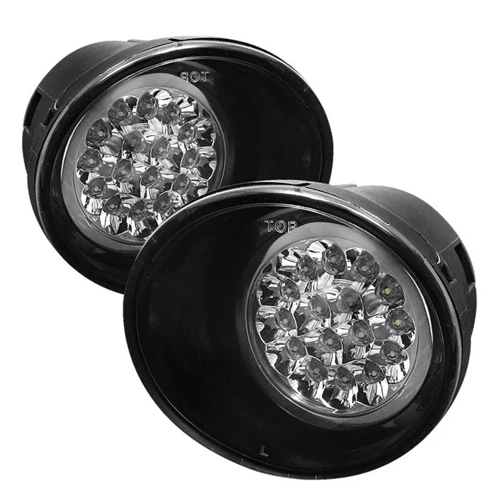 Spyder OEM LED Fog Lights Nissan Titan (04-12) [w/ Switch] Clear