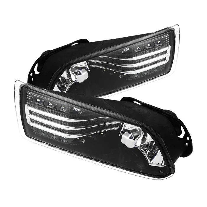 Spyder OEM LED Fog Lights Scion tC (05-10) [w/ Switch] Clear