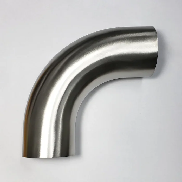 Stainless Bros 3.5in SS304 45 Deg Elbow – 1.5D Radius 16GA/.065in Wall (No Leg)