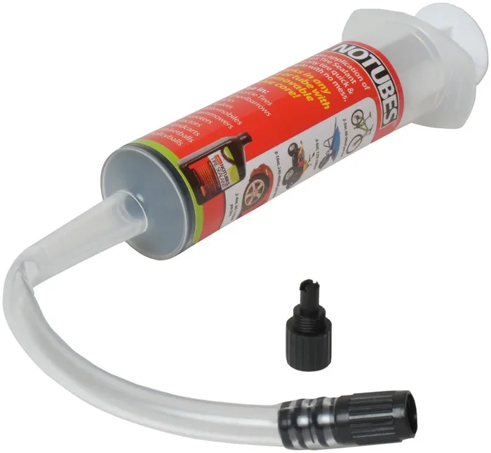 Stan’s No Tubes Sealant Injector Syringe: Fits Presta/Schrader
