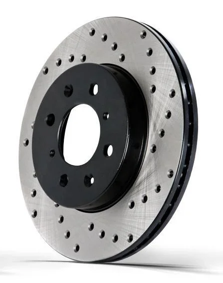 StopTech Drilled Cryo Rotor – Front Right | Multiple Fitments (128.42100CR)