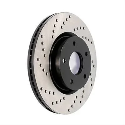 Stoptech Drilled Rotor Single Rear Left | 2009-2014 Subaru WRX (128.47029L)