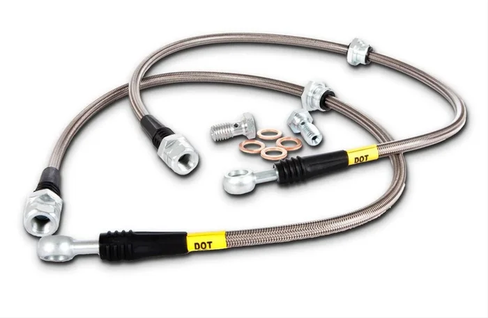 Stoptech Stainless Steel Braided Front Brake Lines | Multiple Fitments (950.42012)