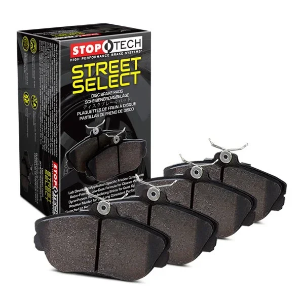 StopTech Street Select Brake Pads Toyota MR2 (85-89) [Rear w/ Hardware] 305.03090