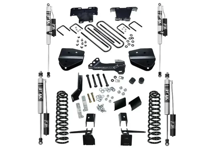 Superlift K164FX 4 Lift Kit w/ FOX Res Shocks – 17-22 F2/350 4WD Dsl w/o4LinkArms w/oRadiusArms