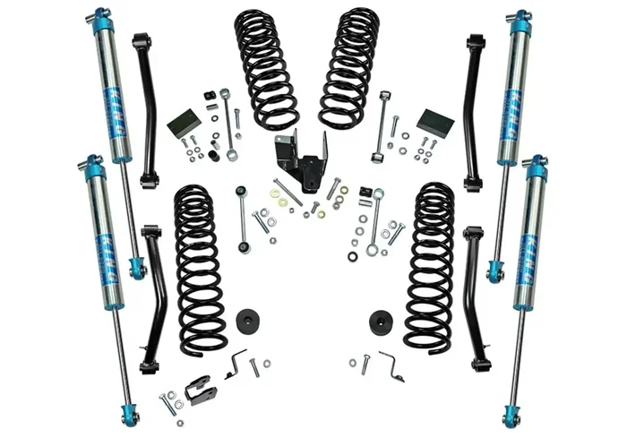Superlift K186KG Dual Rate Coil 4 Lift Kit w/ KING 2.0 Shocks – 18-23 Wrangler JL 2Dr