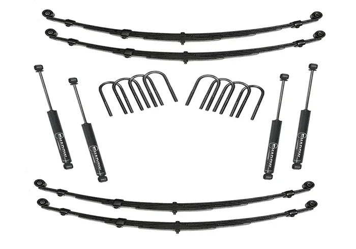 Superlift K715 4 Jeep Suspension Lift Kit – 1976-1981 CJ5/CJ7/CJ8 with Shocks
