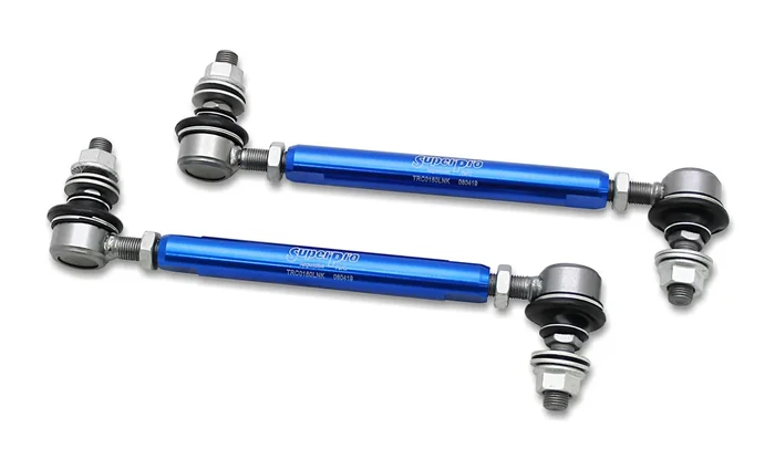 Superpro Sway Bar End Links Kit Hyundai i20 (08-14) [Front Set] 10mm Ball Joint/ 210mm-260mm Long