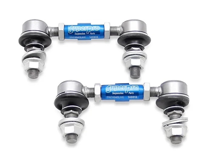 Superpro Sway Bar End Links Kit Land Rover Range Rover L322 (02-12) [Front Set] 12mm Ball Joint/ 125mm-145mm Long