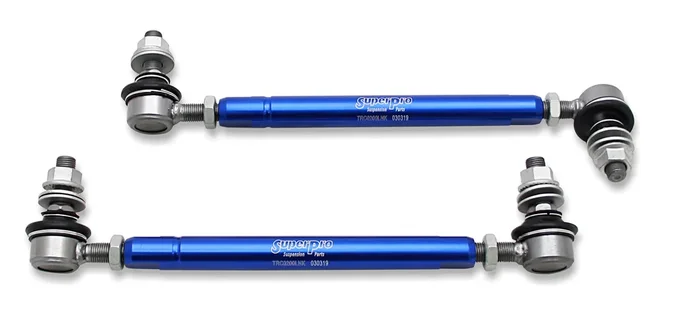Superpro Sway Bar End Links Kit Mitsubishi Outlander (06-18) [Front – Heavy Duty Adjustable] TRC10200