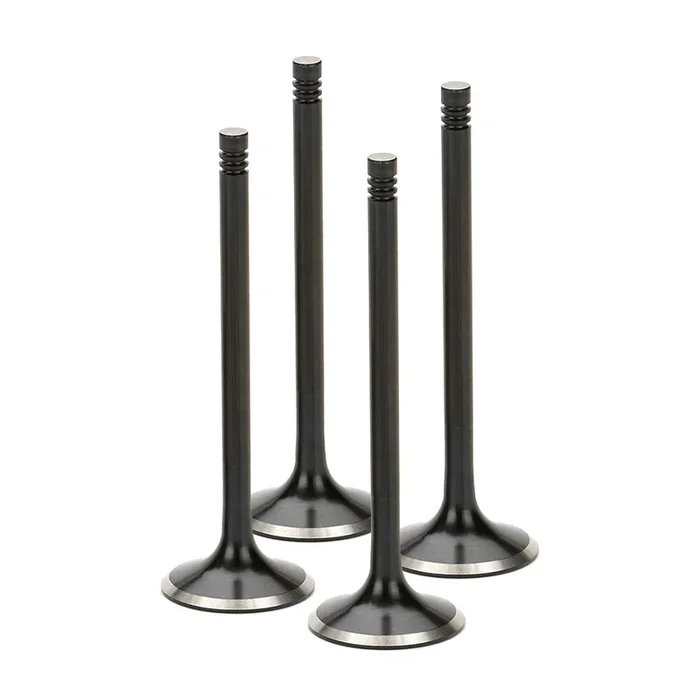 Supertech Black Nitride Exhaust Valves – +1mm Oversize – Set of 4 | Multiple Volkswagen Fitments (VWEVN-1027-4)