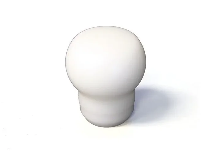 Torque Solution Fat Head Delrin Shift Knob (TS-UNI-152BW)