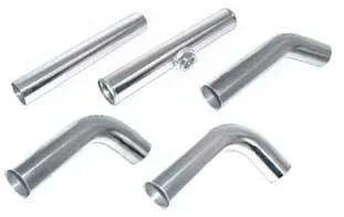 Treadstone Aluminum Piping / 2.50 ” 90 Deg, 3 ” and 8 ” Leg (AP25090)
