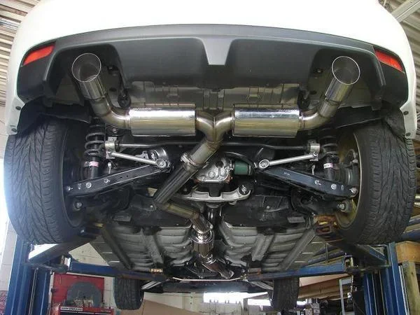 Ultimate Racing 3 ” Catback Dual Muffler Exhaust | 2008+ Subaru STI | 2011+ WRX Hatchback (10047)