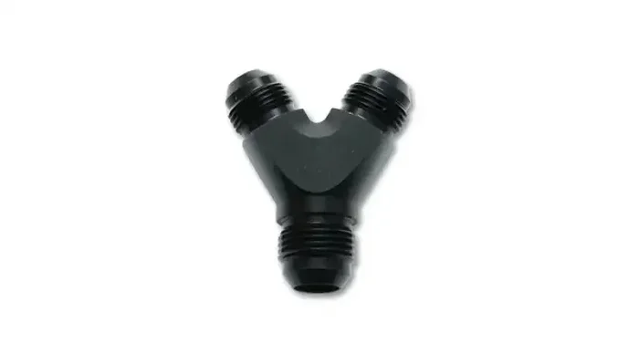 Vibrant -10AN x -10AN x -10AN Y-Adapter Fitting – Aluminum