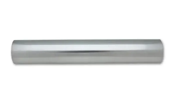 Vibrant 2.5in O.D. Universal Aluminum Tubing (18in long Straight Pipe) – Polished