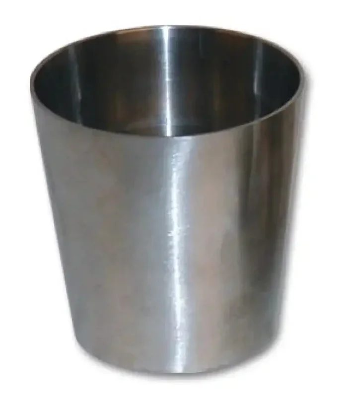 Vibrant 3.0in x 1.5in T304 Stainless Steel Straight Reducer – 6in Length