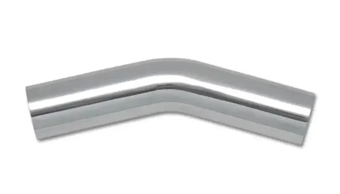 Vibrant 4in O.D. Universal Aluminum Tubing (30 degree Bend) – Polished