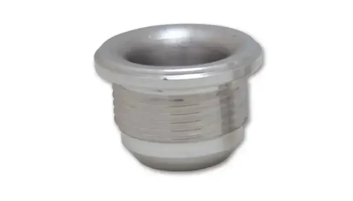 Vibrant -8 AN Male Weld Bung (1in Flange OD) – Aluminum