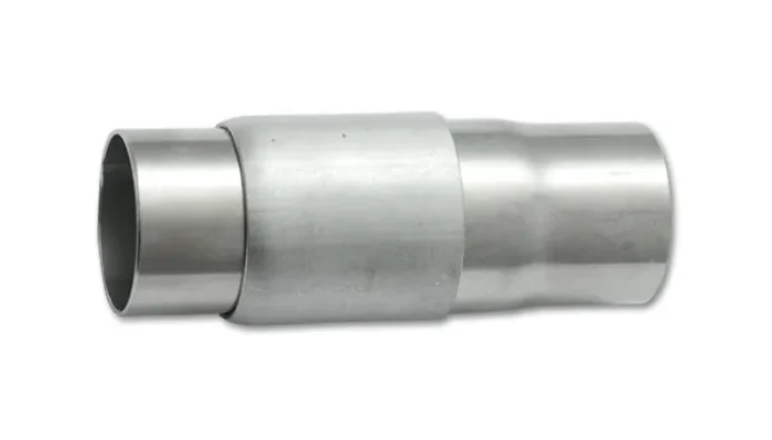 Vibrant T304 SS Slip Joint Adapter for 2in OD Tubing – 3 piece assembly (13286)