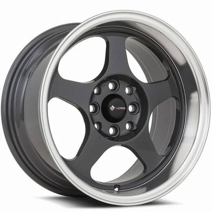 Vors Wheels SP1 Hyperblack w/ Machined Lip 17×8 | 5×105 (SP01178010H35HB-505)