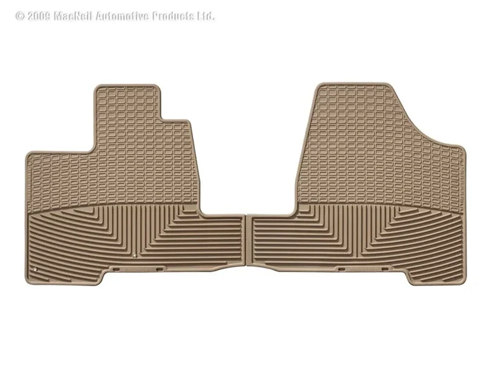 WeatherTech 04-10 Toyota Sienna Front Rubber Mats – Tan