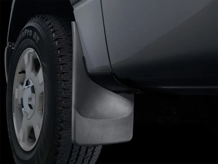 WeatherTech 11-21 Dodge Durango Front No Drill Mudflaps – Black