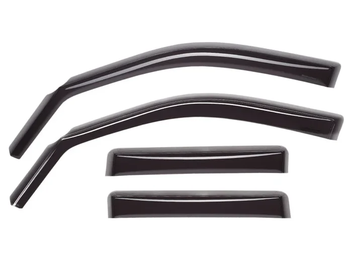 WeatherTech 14+ Jeep Cherokee Front and Rear Side Window Deflectors – Dark Smoke