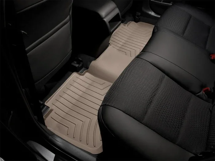 WeatherTech 2015+ Ford F-150 Supercab Rear FloorLiner – Tan w/ First Row Bucket Seats