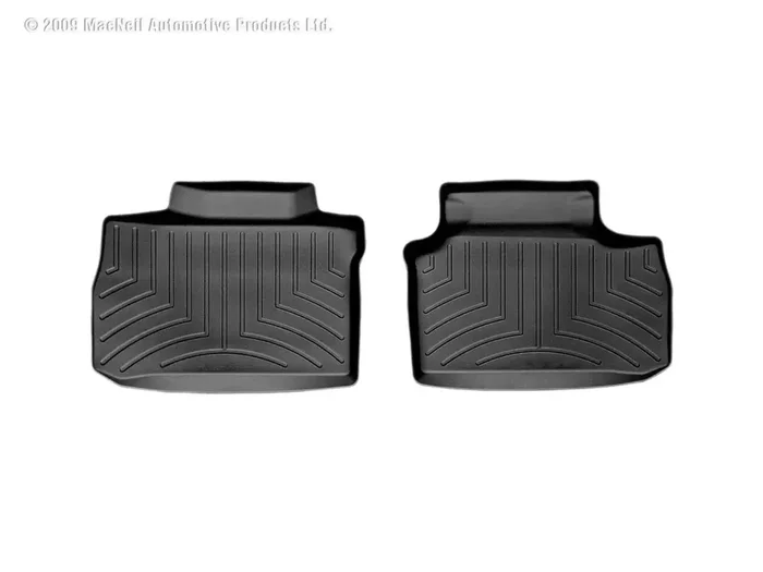 Weathertech 440692 – FloorLiner, DigitalFit® Black Rear 2 pc.