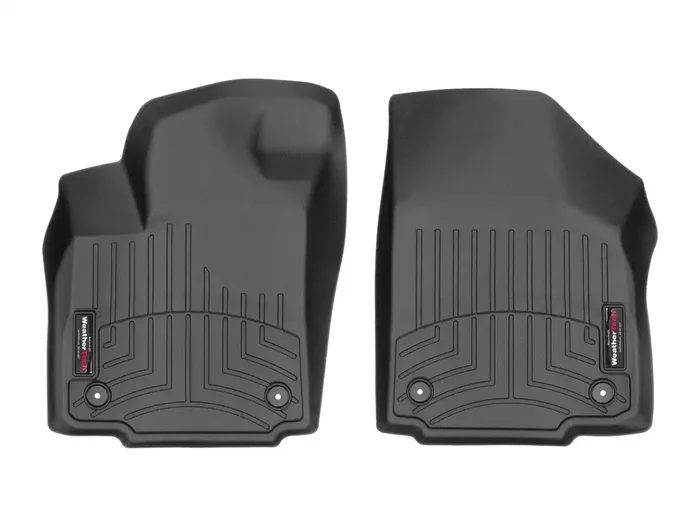 Weathertech 4416641 FloorLiner™ DigitalFit®; Black; Front;