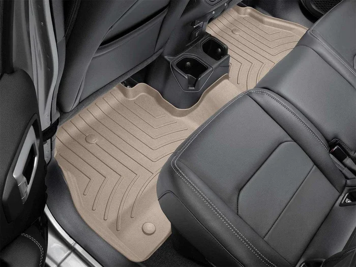 Weathertech 450937IM FloorLiner, HP Tan Rear Bucket 2nd Row