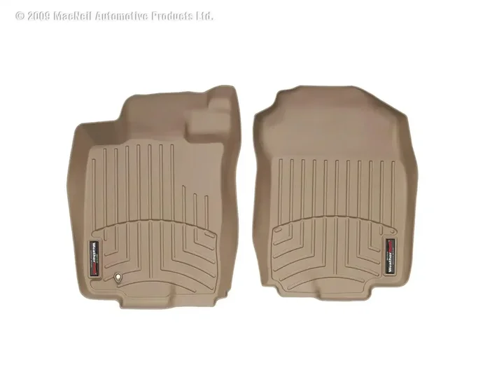 Weathertech 451081 Digitalfit Tan Front Row Floor Liners