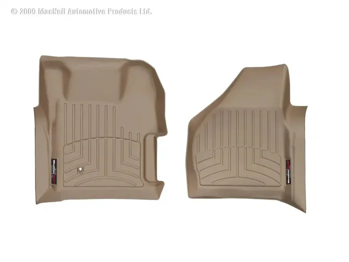 Weathertech 451261 Digitalfit Tan Front Row Floor Liners