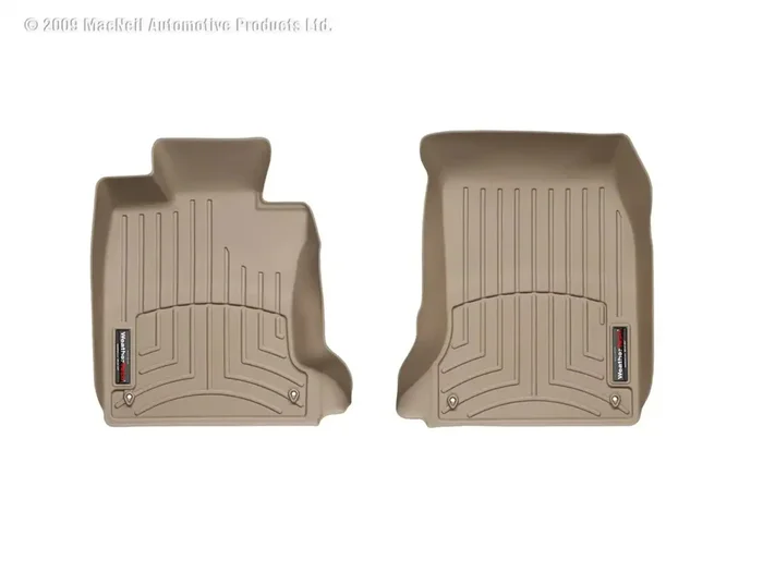 Weathertech 451641 Digitalfit Tan Front Row Floor Liners