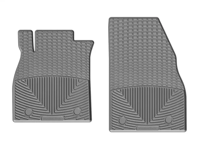 Weathertech W323GR – All Weather Floor Mats Gray Front