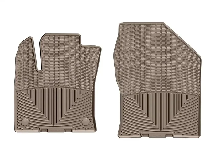 Weathertech W400TN – All Weather Floor Mats Tan Front