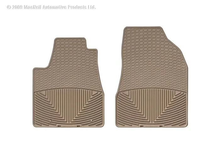 Weathertech W40TN – All Weather Floor Mats Tan Front