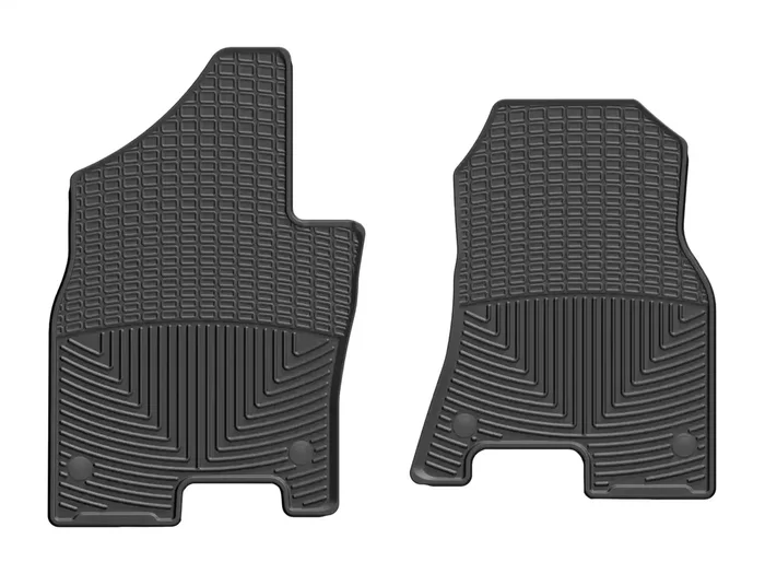 Weathertech W506 All Weather Floor Mats; Black; Front;
