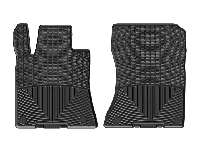 Weathertech W536 All Weather Floor Mats; Black; Front;