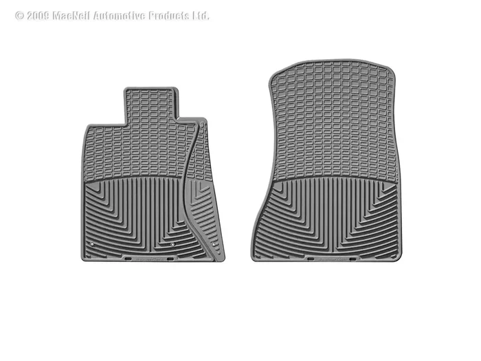 Weathertech W79GR – All Weather Floor Mats Gray Front
