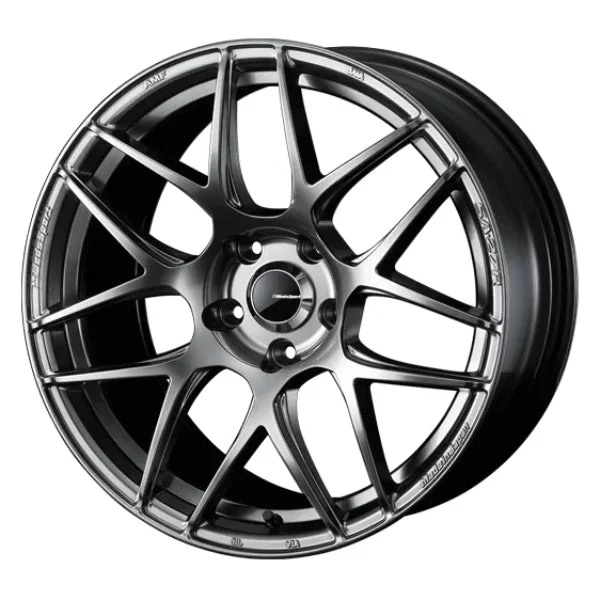 WedsSport SA-27R Platinum Silver Black 19×8.5 | 5×114.3 (74471)