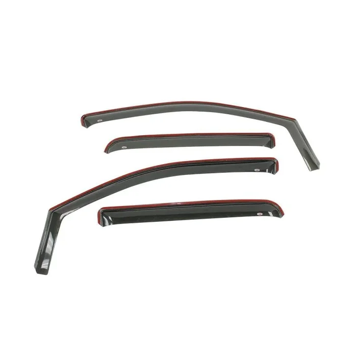 Westin 2007-2018 Toyota Tundra Double Cab Wade In-Channel Wind Deflector 4pc – Smoke