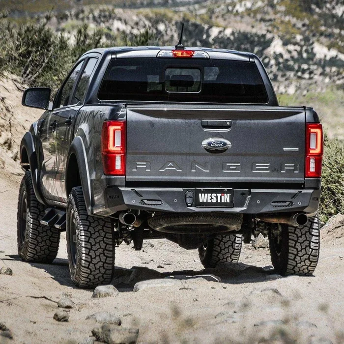 Westin 58-421085 – Pro-Series Rear Bumper Textured Black