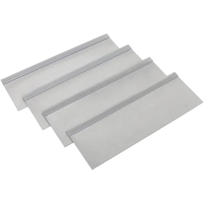 Westin/Brute 9in x 15in tray w/ 4 Silver Aluminum Dividers – Yellow