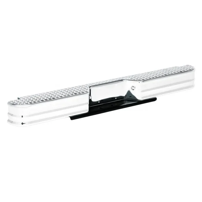 Westin/Fey 87-04 Dodge Dakota / 87-92 Jeep Comanche Diamondstep Universal Bumper – Chrome