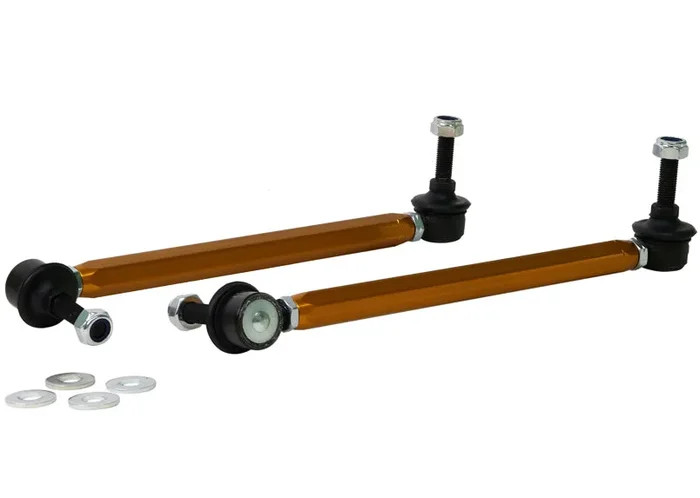 Whiteline Sway Bar End Link Kit BMW 3 Series E46 M3 (2000-2006) [270-295mm/ 10mm Ball Stud] Front – KLC163