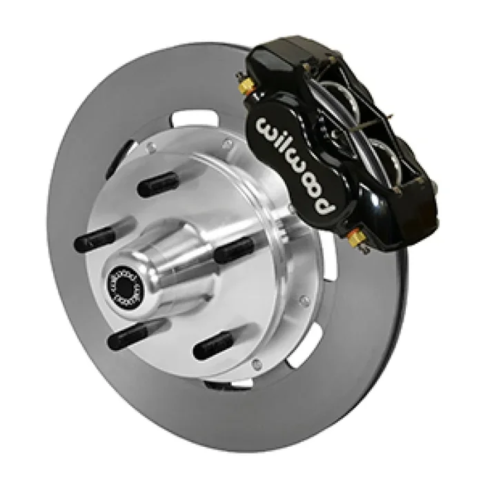 Wilwood Forged Dynalite Front Kit 19.00in Plain Rotor Black WWE ProSpindle (5×5.00in Hub)